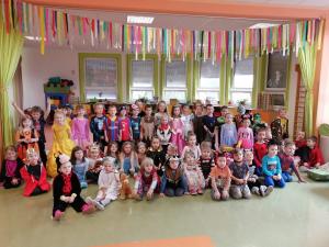 Maškarní karneval v MŠ Studenec