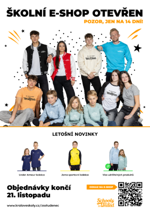 E-shop s logem školy 1