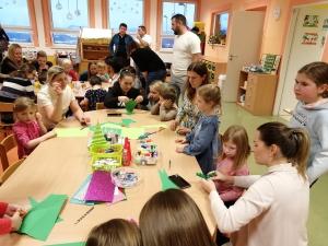 Vánoční tvoření s rodiči v MŠ Studenec